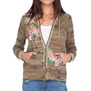 Johnny Was Dorana Embroidered Hoodie